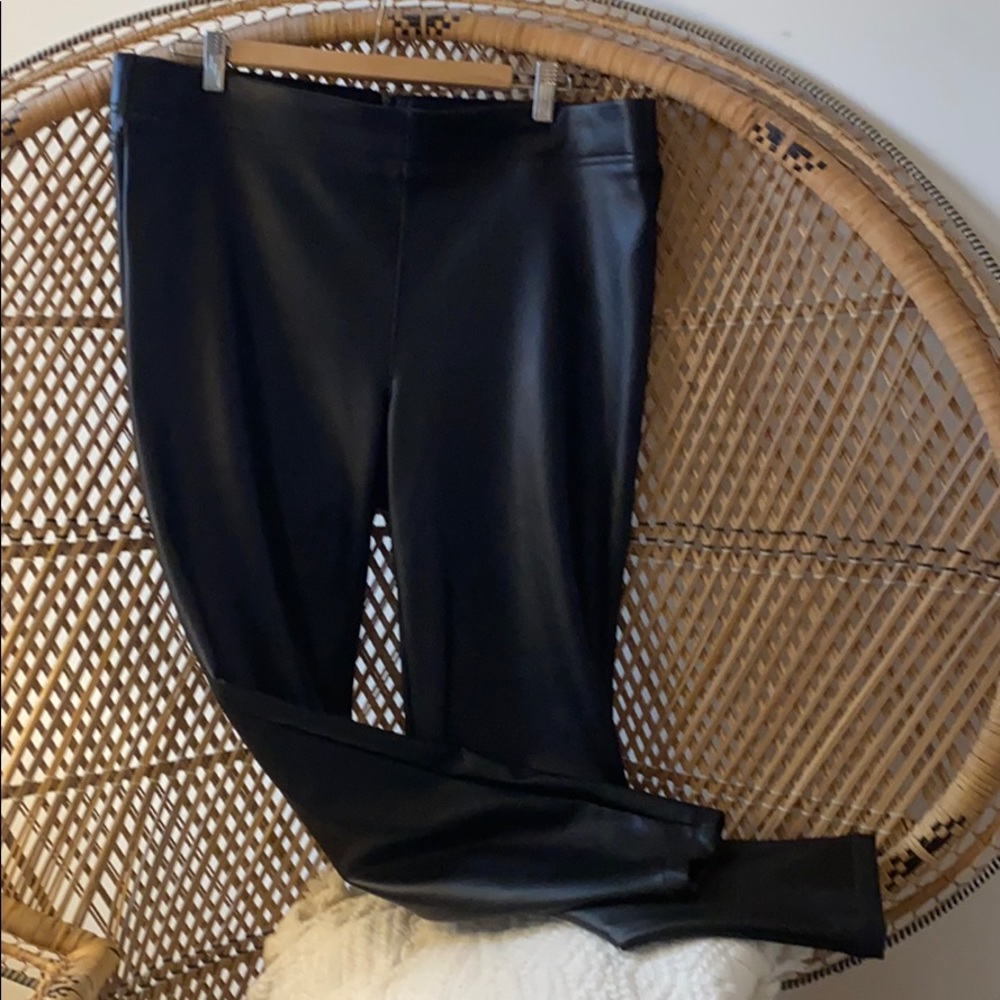 LOFT Faux Leather Pants